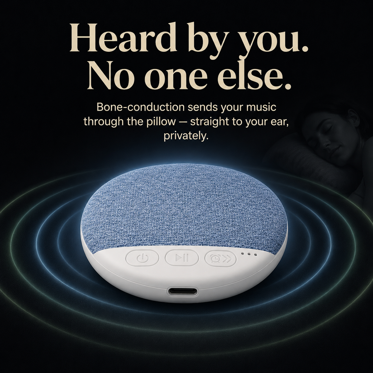 Olivéa DreamHush™ Pillow Speaker